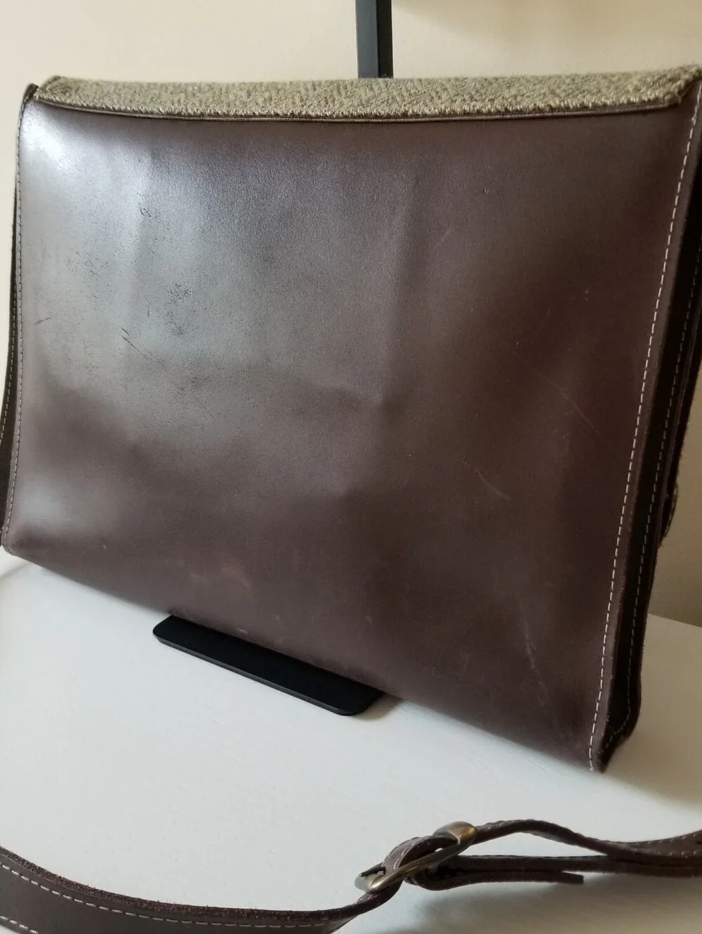 Harris Tweed Messenger Bag Crossbody